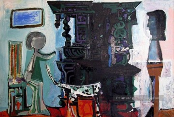 Tableaux abstraits célèbres œuvres - Le buffet de Vauvenargues 1959 Cubisme